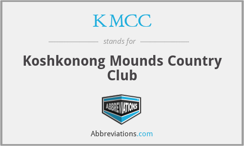 KMCC - Koshkonong Mounds Country Club