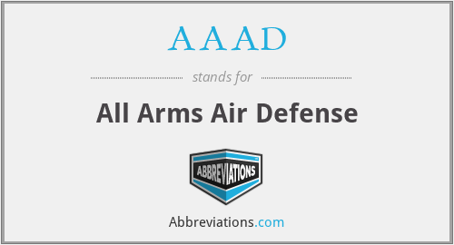 AAAD - All Arms Air Defense
