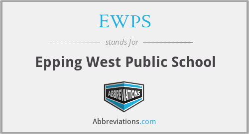 EWPS - Epping West Public School