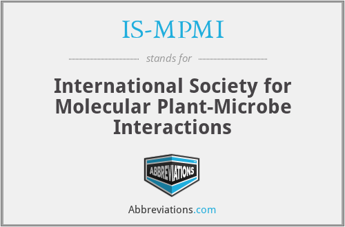 IS-MPMI - International Society for Molecular Plant-Microbe Interactions