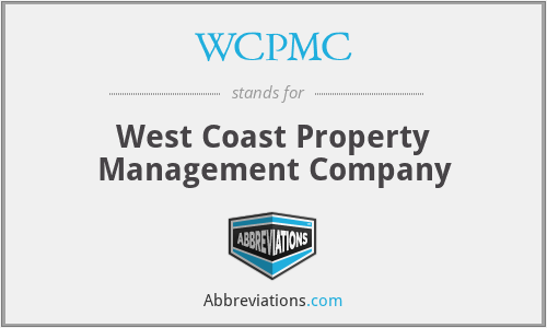 WCPMC - West Coast Property Management Company