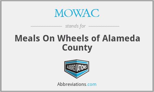 MOWAC - Meals On Wheels of Alameda County
