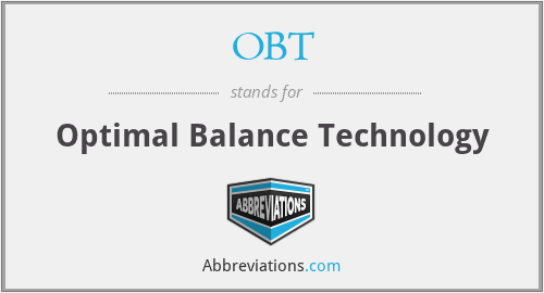 OBT - Optimal Balance Technology