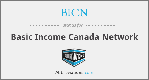 BICN - Basic Income Canada Network