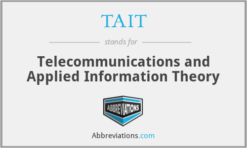TAIT - Telecommunications and Applied Information Theory