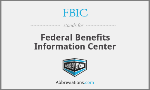 FBIC - Federal Benefits Information Center
