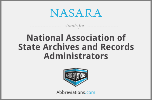 NASARA - National Association of State Archives and Records Administrators