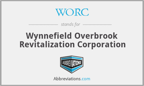 WORC - Wynnefield Overbrook Revitalization Corporation
