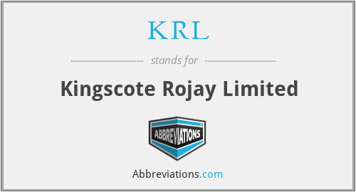 KRL - Kingscote Rojay Limited