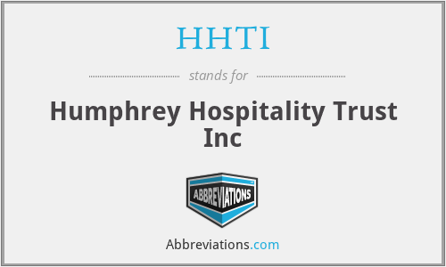 HHTI - Humphrey Hospitality Trust Inc