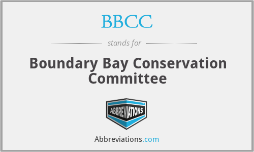 BBCC - Boundary Bay Conservation Committee