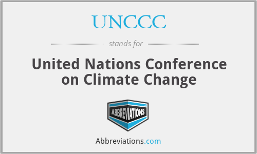 UNCCC - United Nations Conference on Climate Change