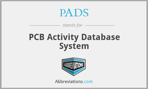 PADS - PCB Activity Database System