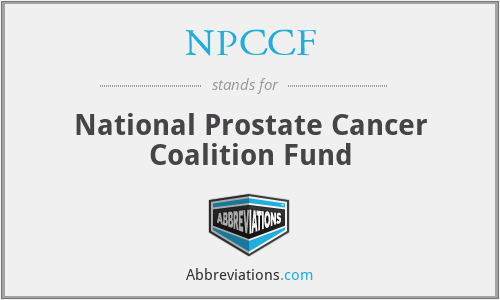 NPCCF - National Prostate Cancer Coalition Fund