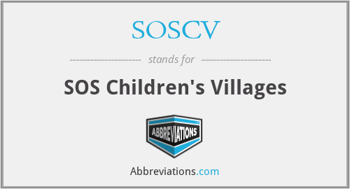 SOSCV - SOS Children's Villages
