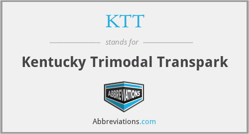 KTT - Kentucky Trimodal Transpark
