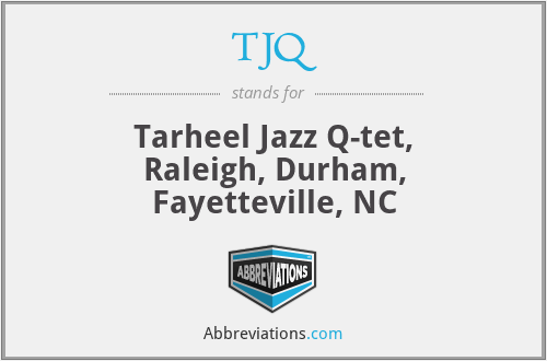 TJQ - Tarheel Jazz Q-tet, Raleigh, Durham, Fayetteville, NC