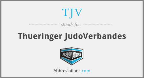TJV - Thueringer JudoVerbandes