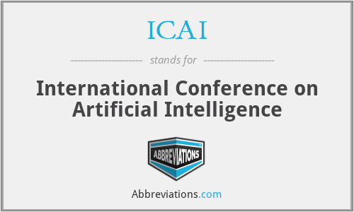 ICAI - International Conference on Artificial Intelligence