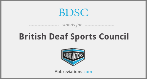 BDSC - British Deaf Sports Council