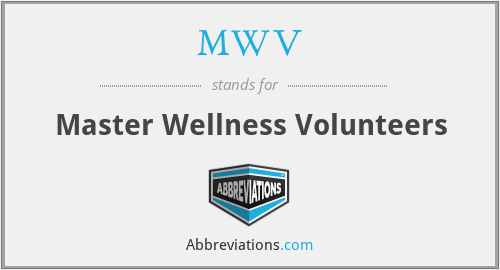 MWV - Master Wellness Volunteers