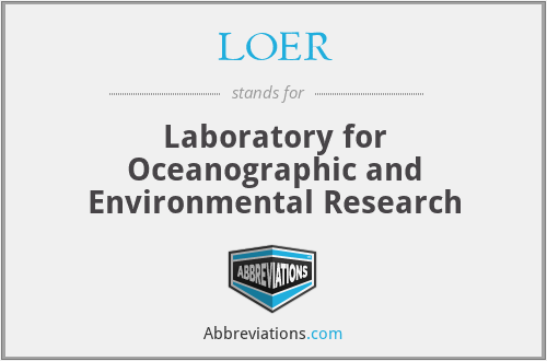 LOER - Laboratory for Oceanographic and Environmental Research