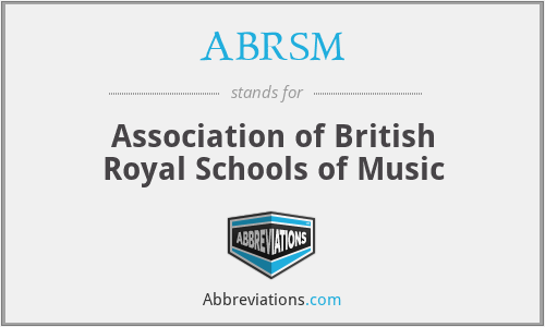 ABRSM - Association of British Royal Schools of Music