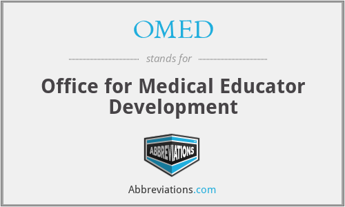 OMED - Office for Medical Educator Development