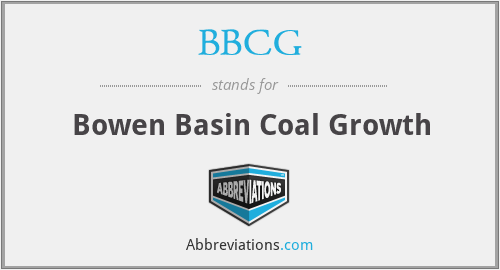 BBCG - Bowen Basin Coal Growth