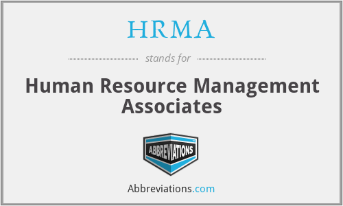 HRMA - Human Resource Management Associates