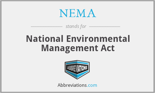NEMA - National Environmental Management Act