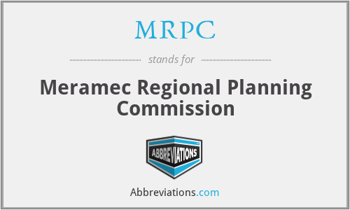 MRPC - Meramec Regional Planning Commission