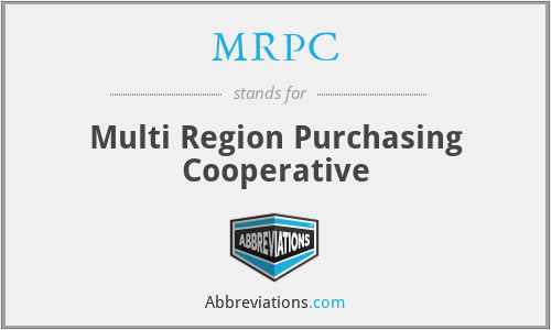 MRPC - Multi Region Purchasing Cooperative