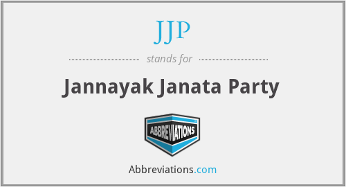 JJP - Jannayak Janata Party