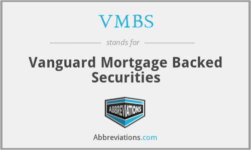 VMBS - Vanguard Mortgage Backed Securities