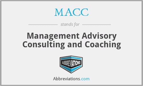 MACC - Management Advisory Consulting and Coaching