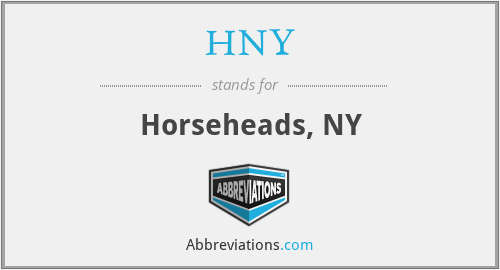 HNY - Horseheads, NY