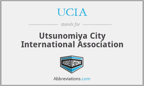 UCIA - Utsunomiya City International Association