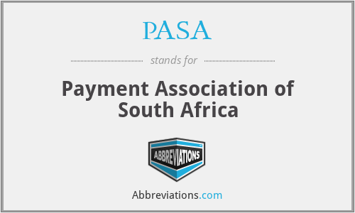 PASA - Payment Association of South Africa