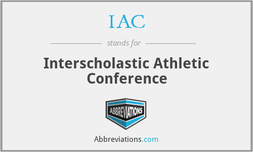 IAC - Interscholastic Athletic Conference