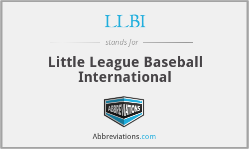 LLBI - Little League Baseball International