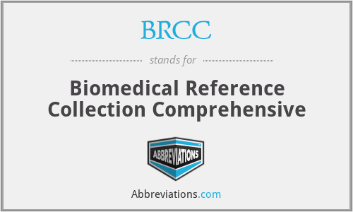 BRCC - Biomedical Reference Collection Comprehensive