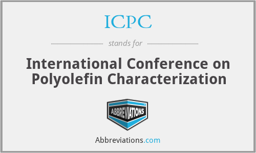 ICPC - International Conference on Polyolefin Characterization