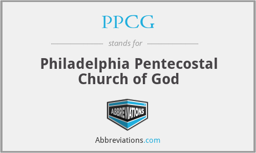 PPCG - Philadelphia Pentecostal Church of God
