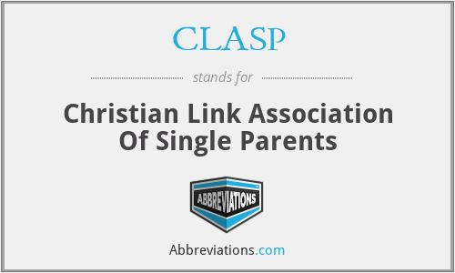 CLASP - Christian Link Association Of Single Parents