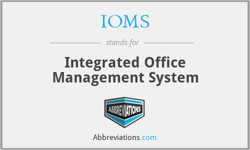 IOMS - Integrated Office Management System