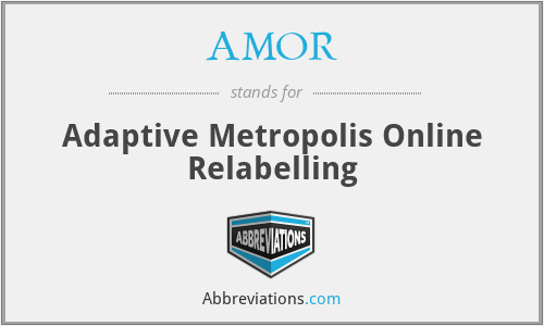 AMOR - Adaptive Metropolis Online Relabelling