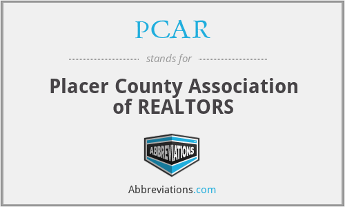 PCAR - Placer County Association of REALTORS