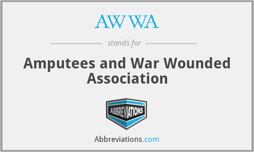 AWWA - Amputees and War Wounded Association