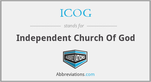 ICOG - Independent Church Of God